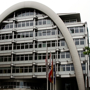Ludwig Erhard Haus, siège de la Bourse et de la Chambre de commerce et de l'industrie