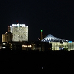 Photos de nuit à Berlin, la Potsdamer Platz