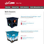 Commandez les souvenirs de Berlin