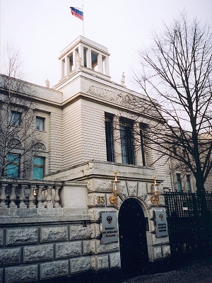 Russische Botschaft, l'ambassade de la Fédération de Russie