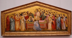 Marientod, Giotto, Gemäldegalerie Berlin, italienische Malerei