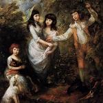 Les Enfants Marsham de Thomas Gainsborough, Peinture anglaise, Galerie de peintures