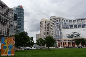 Hinterlandmauer am Leipziger Platz, vestiges de l'enceinte secondaire de la Leipziger Platz