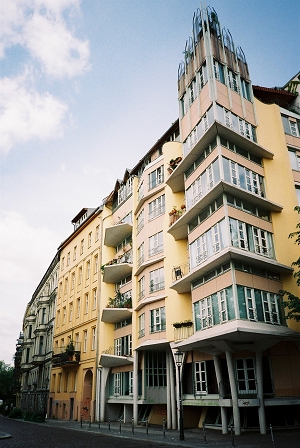 Torhäuser Fraenkelufer IBA 1987, immeubles du Fraenkelufer réalisés à l'occasion de l'IBA 1987