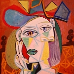 Picasso Frauen Portrait, Sammlung Berggrün, Portrait de Picasso, Collection Berggruen