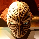 Ethnologisches Museum, Maori Kopf, Musée d'Ethnologie, Tête Maori