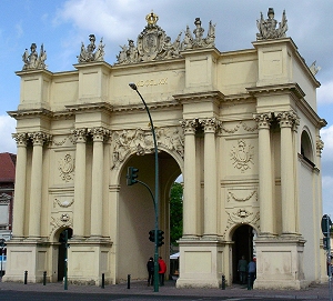 Brandenburger Tor, la Porte de Brandebourg à Potsdam