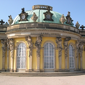 Schloss Sanssouci, le château de Sans-Souci à Potsdam