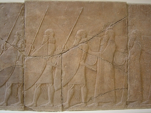 Le Musée des Antiquités du Proche-Orient, Porteurs de javelots de la Garde du Grand Roi Darius I